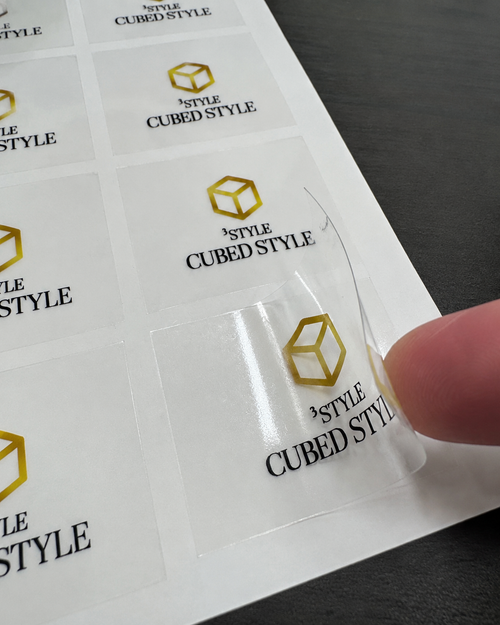 Clear Sheet Labels
