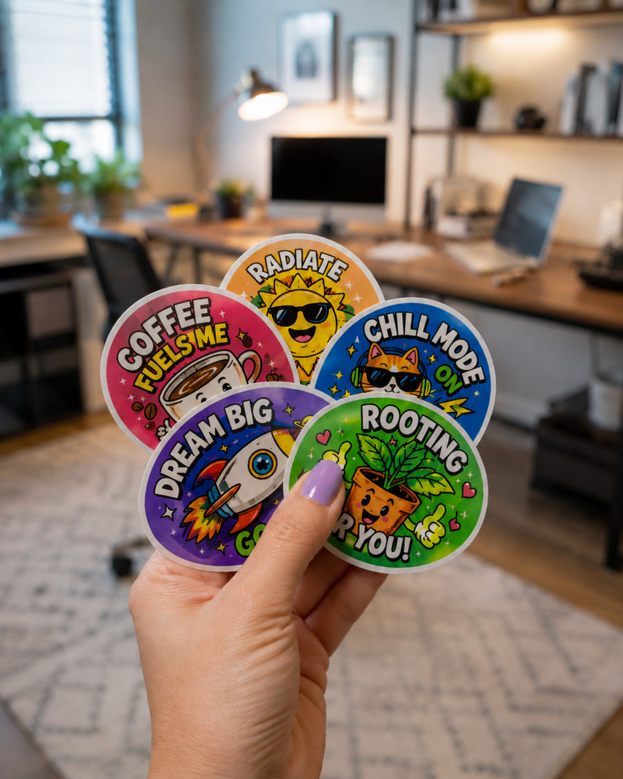 Oval Stickers