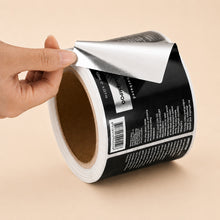 Custom Silver Foil Roll Labels product photo 2