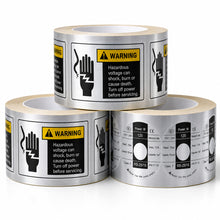 Custom Silver Foil Roll Labels product photo 3