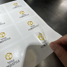 Custom Transparent Label Sheets product photo 3