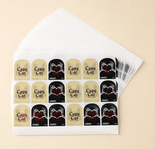 250 custom 1-inch vinyl labels on sheets printed in Canada