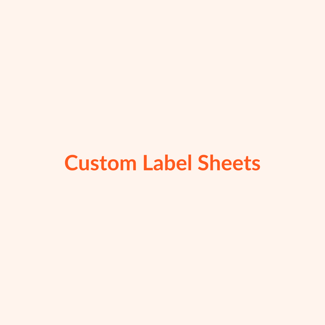 Custom Label Sheets temporary SparkStickers placeholder image
