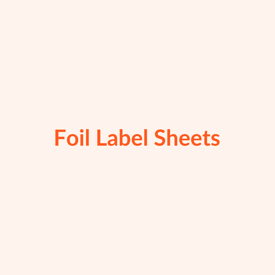 Foil Label Sheets temporary SparkStickers placeholder image